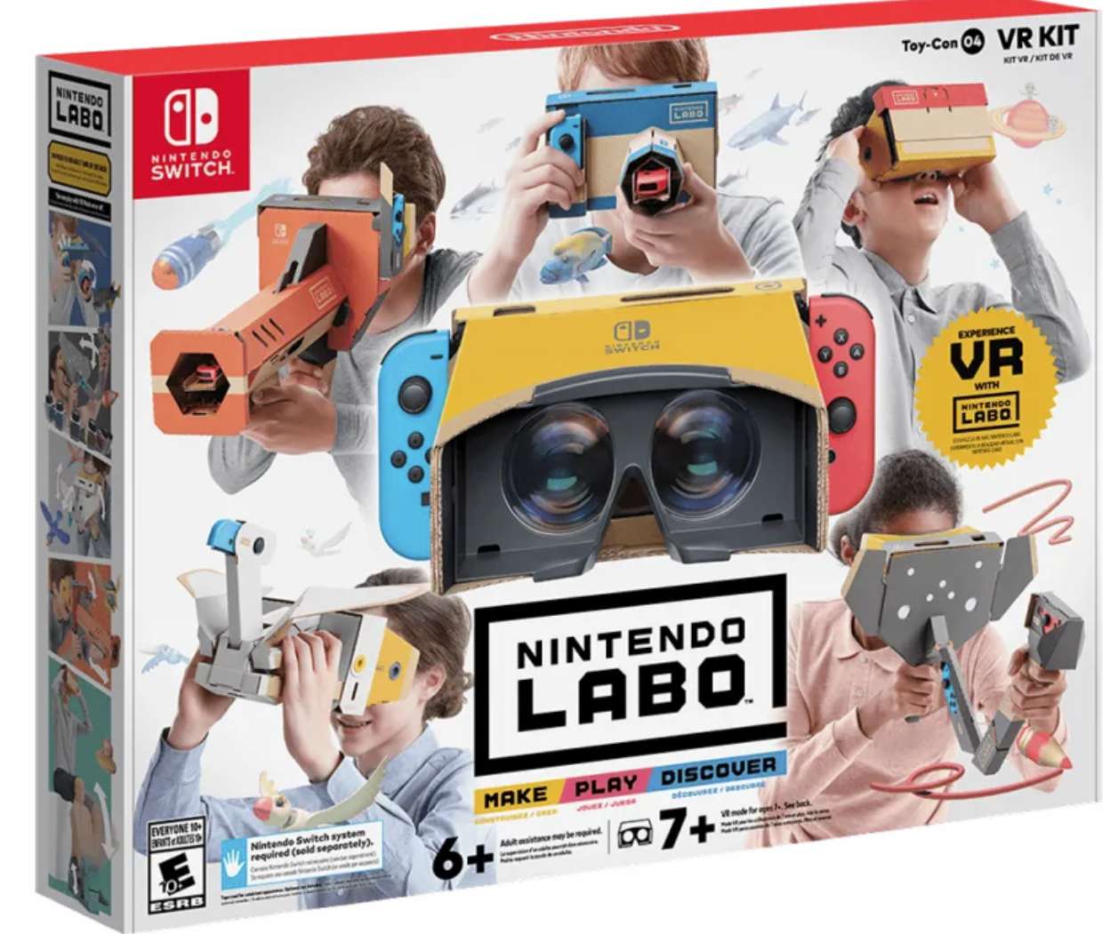 任天堂确认Switch 2不会向后兼容Labo VR套件