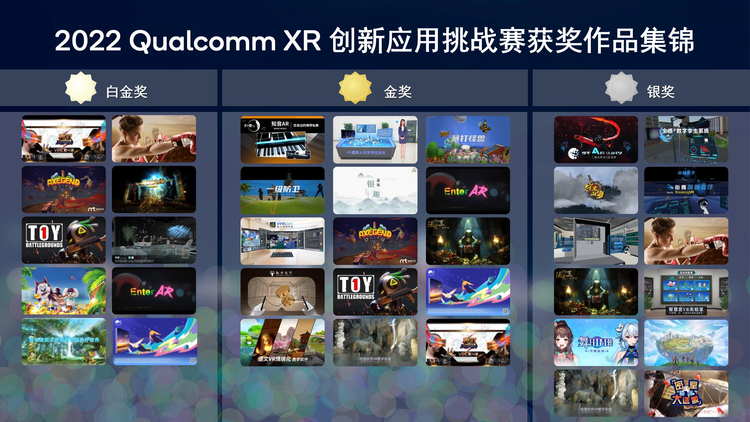 游魅时空《EnterAR》荣获2022高通XR挑战赛白金奖、金奖双项大奖