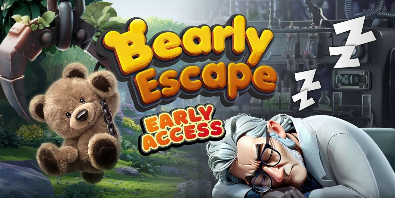 冒险解谜游戏《Bearly Escape》登陆Meta Quest和SteamVR