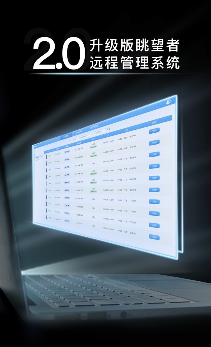 智能高效！圆周率2.0升级版眺望者远程管理系统重磅发布