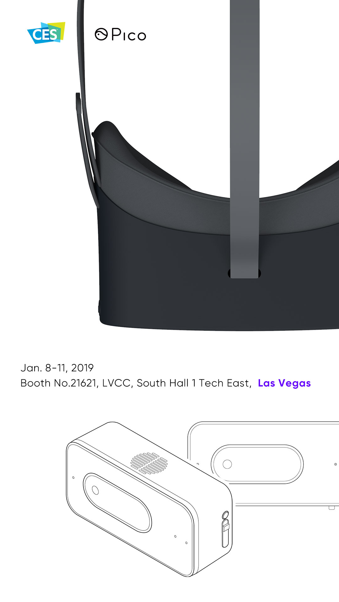 Pico将在CES 2019亮相全新VR一体机和深度传感模组