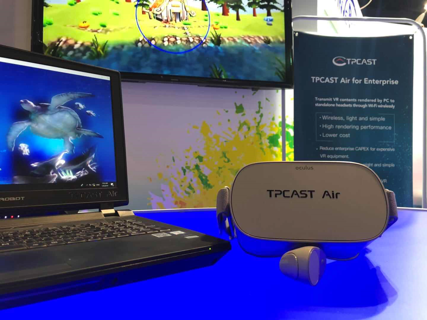 TPCAST推出第二代无线VR解决方案——TPCAST Air