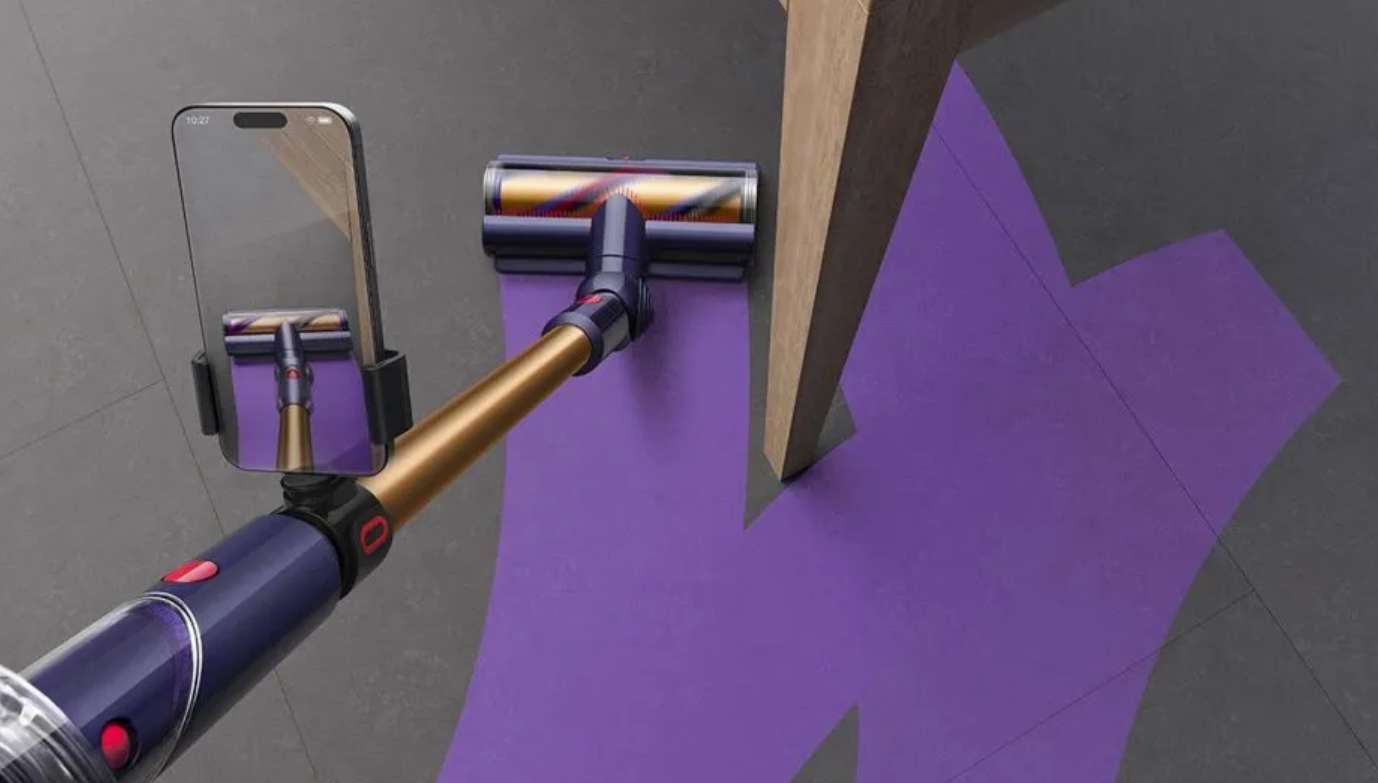 戴森发布iPhone AR应用CleanTrace，让家务吸尘AR游戏化