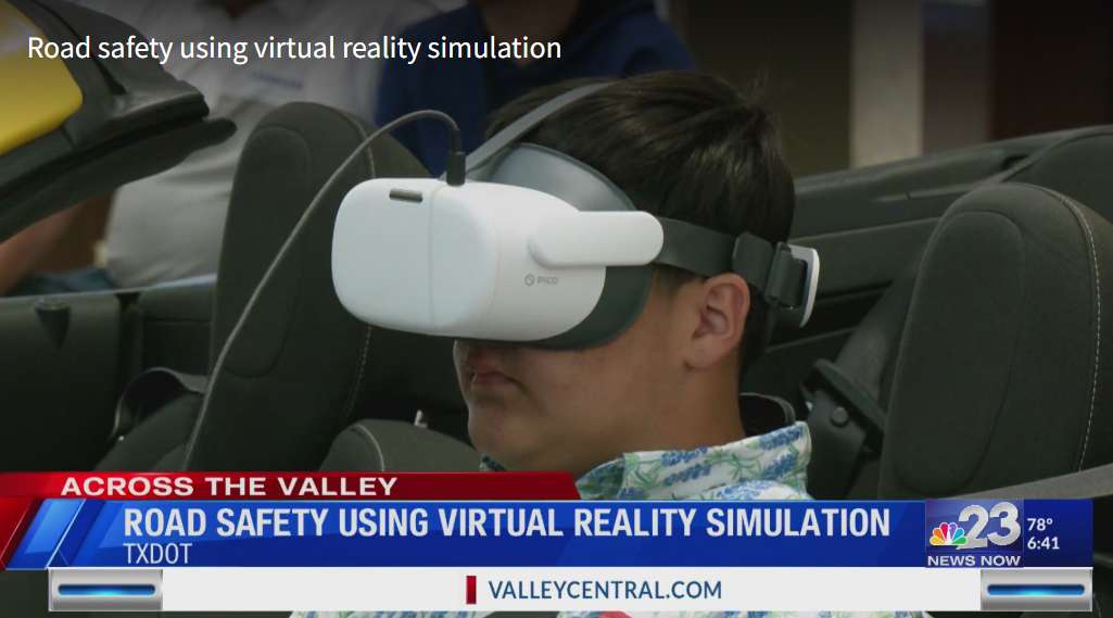 美国德州交通部用PICO头显打造道路安全教育课