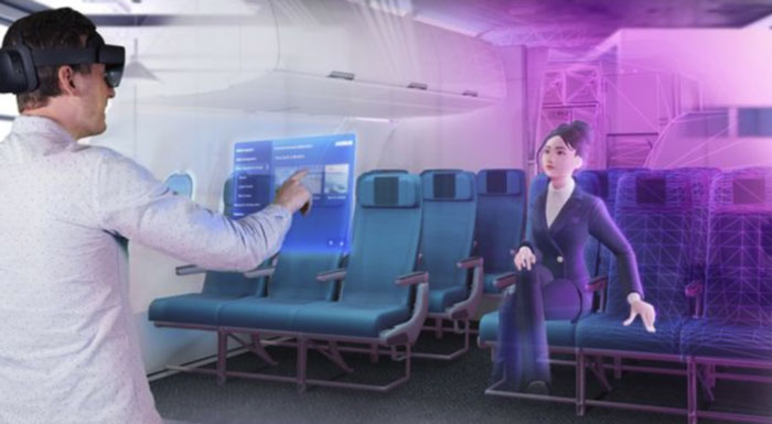 空客为飞机内饰定制开发HoloLens 2混合现实协作解决方案