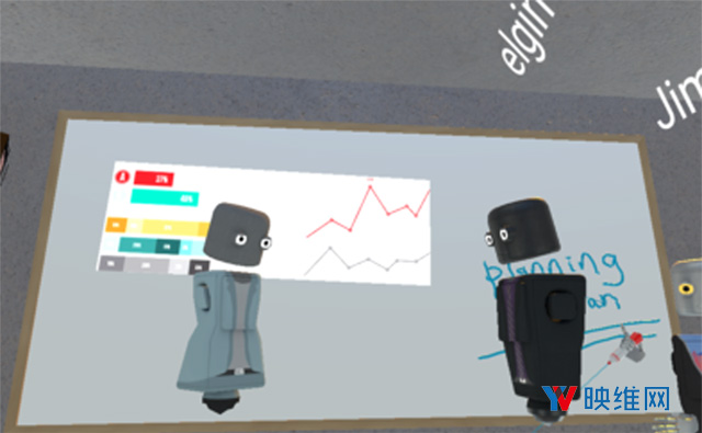 简述社交VR平台Mozilla Hubs的在线交流与协作功能