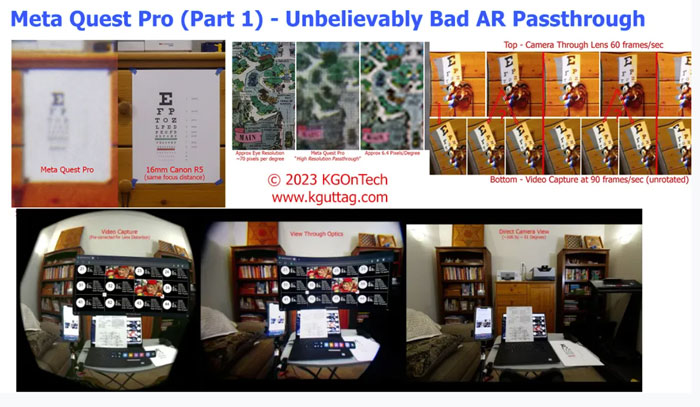 AR技术专家Karl Guttag分享：Quest Pro全彩透视效果分析