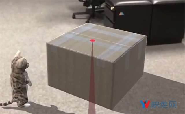 《Laser Cat AR》让你在AR中用激光指示器撸猫