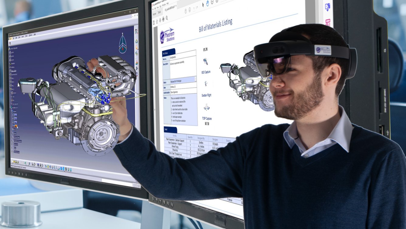 Theorem Solutions基于HoloLens 2为建筑工程业带来MR可视化CAD设计