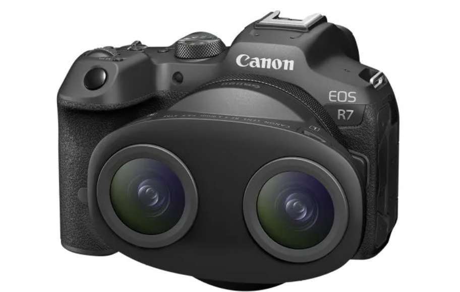 佳能发布全新VR镜头，支持EOS R7相机拍摄Vision Pro空间视频和照片