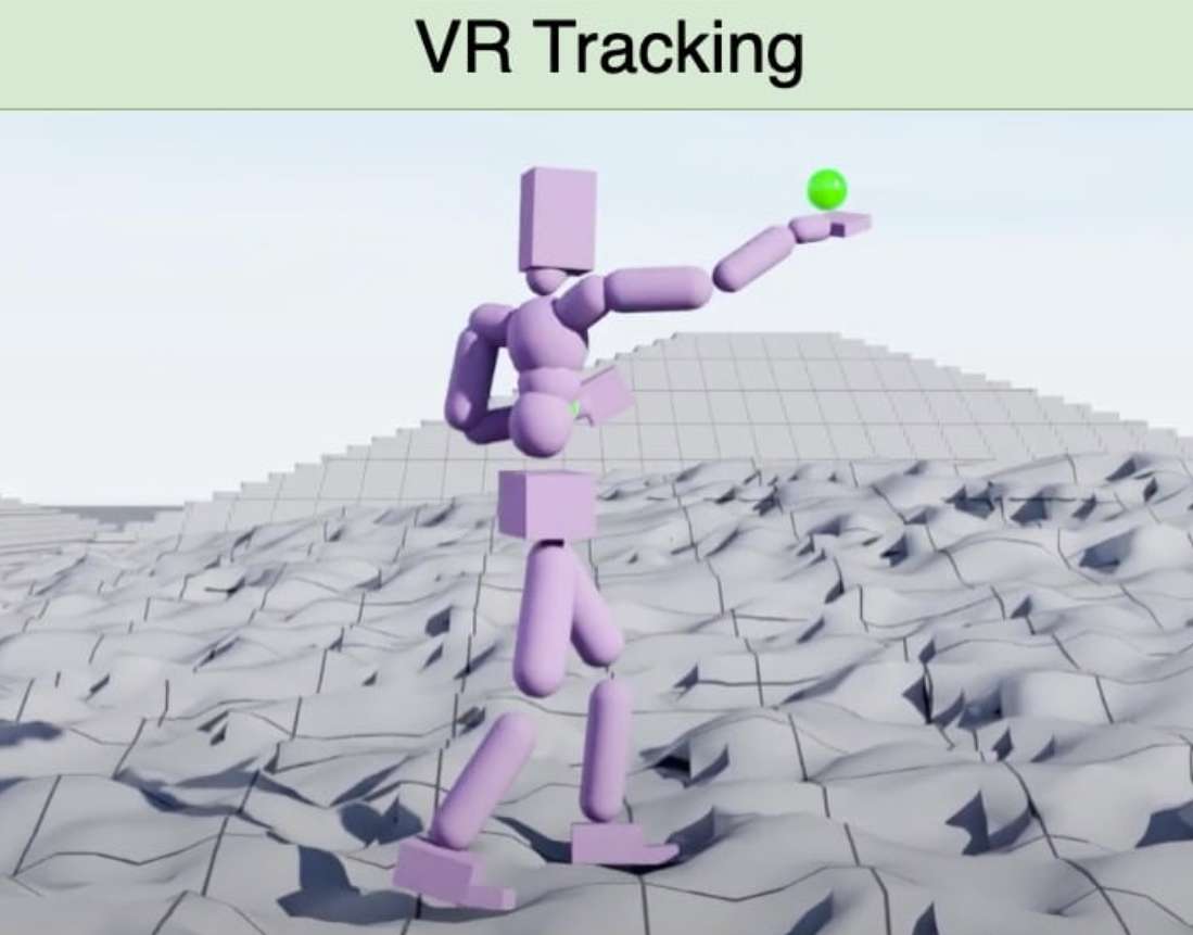英伟达分享AI技术MaskedMimic，专用于AR/VR等生成虚拟角色动作