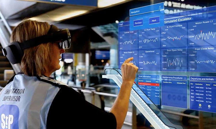英国铁路公司HS1用HoloLens 2巡检维护高铁线路，提高运营安全和工作效率