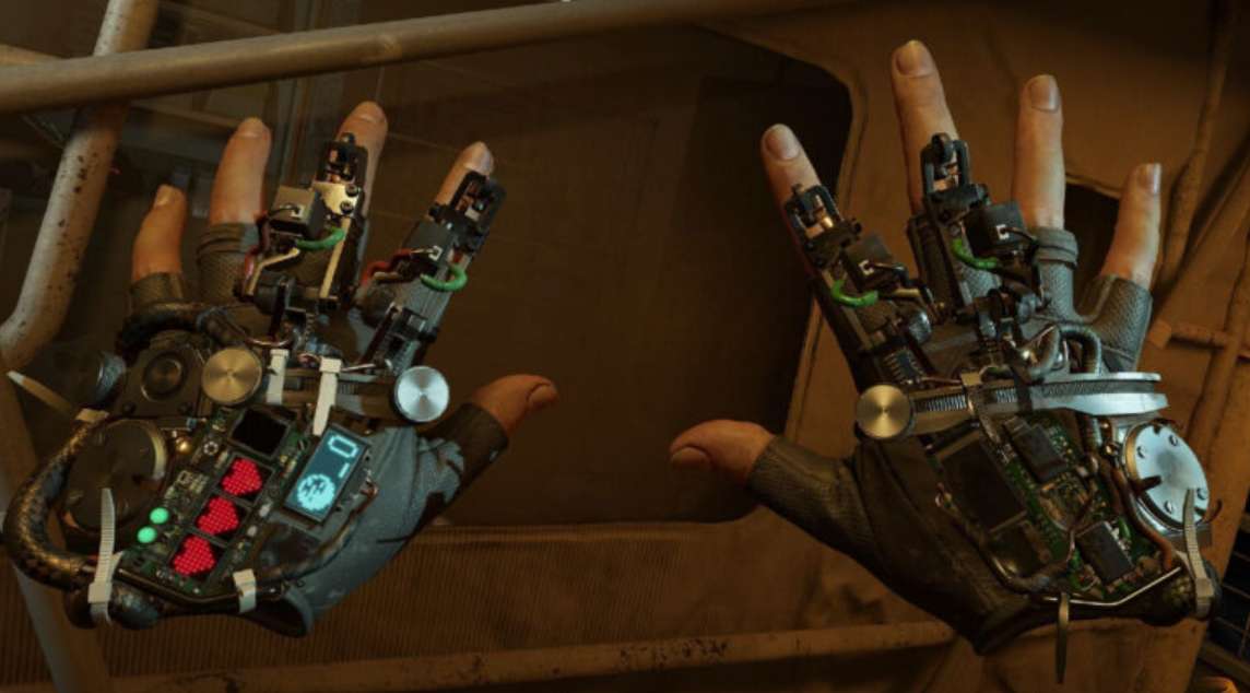 极客用户用Vision Pro开玩3A级VR游戏《半衰期：爱莉克斯》