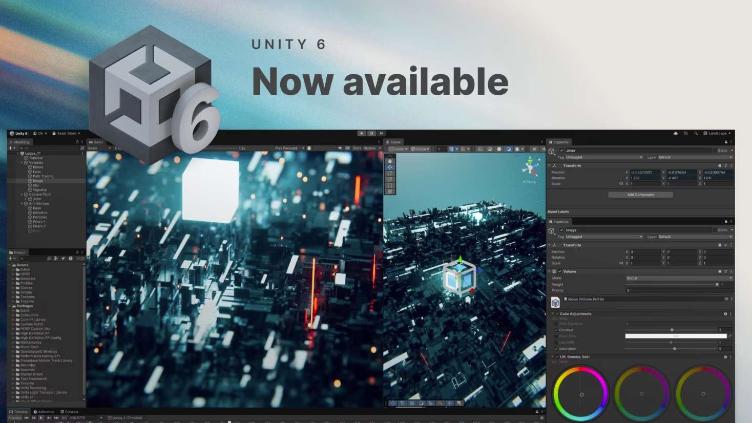 Unity 6正式版推出，带来注视点渲染、高质量纹理合成层等一系列XR优化