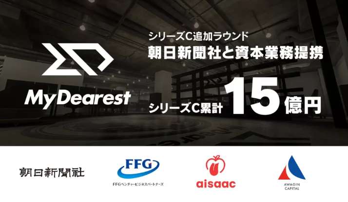 日本VR游戏工作室MyDearest完成15亿日元C轮融资，加速北美市场布局