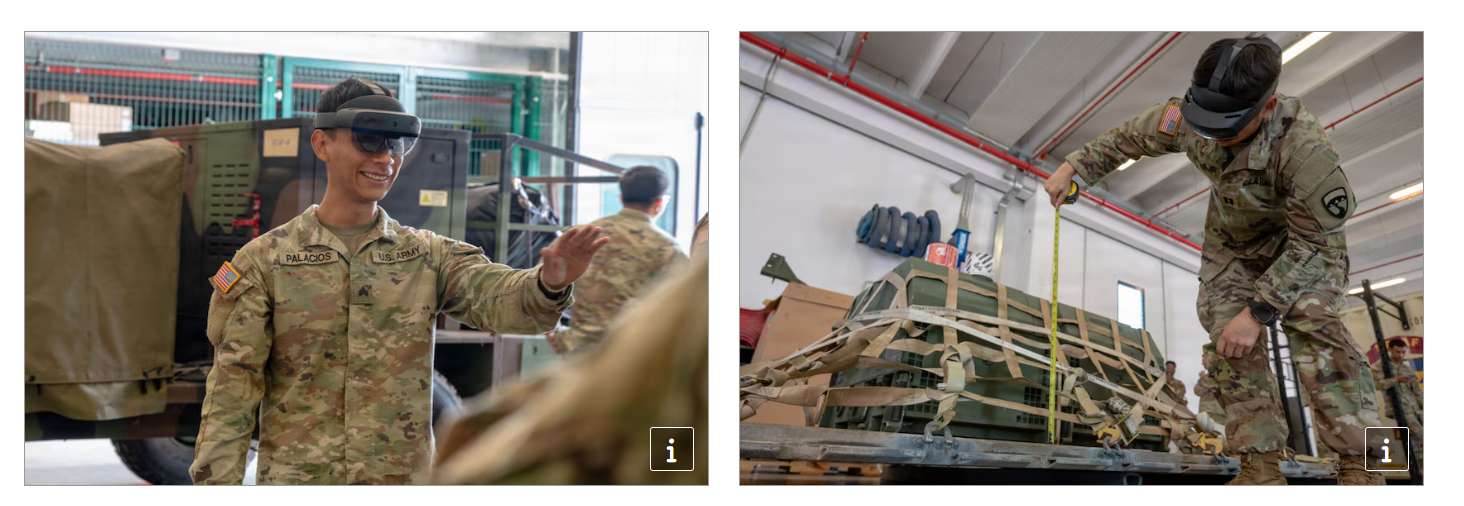 美国战争部分享：美军用HoloLens革新货物远程联合检查