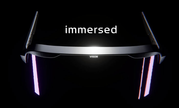 XR办公平台Immersed发布8K VR/MR头显Visor，2024年上市