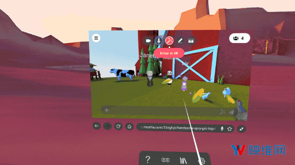 WebXR浏览器Firefox Reality登陆Oculus Quest