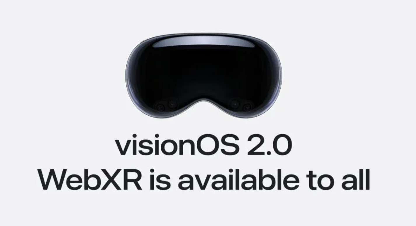 从 visionOS 2.0开始，将默认启用WebXR功能