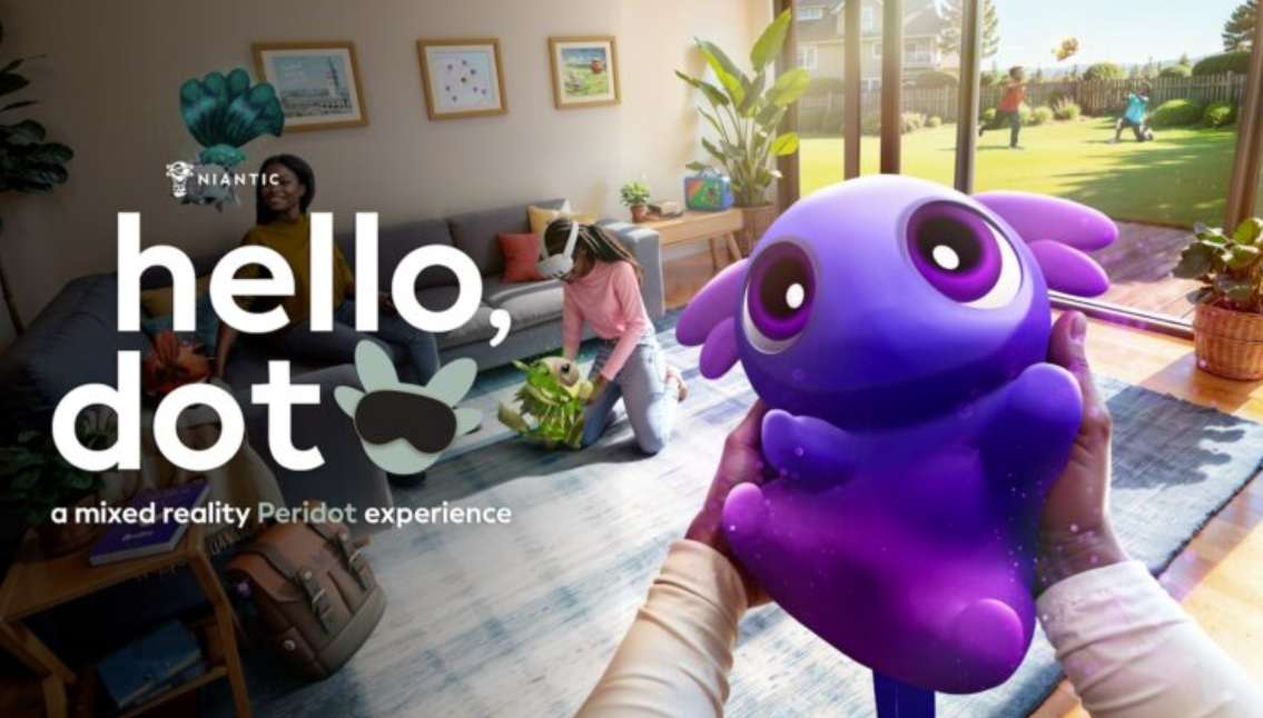 Niantic为Quest 3发布MR体验《Hello, Dot》