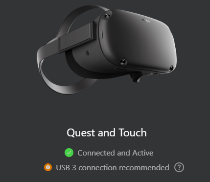 Oculus Link开始支持USB 2，支持原包装数据线