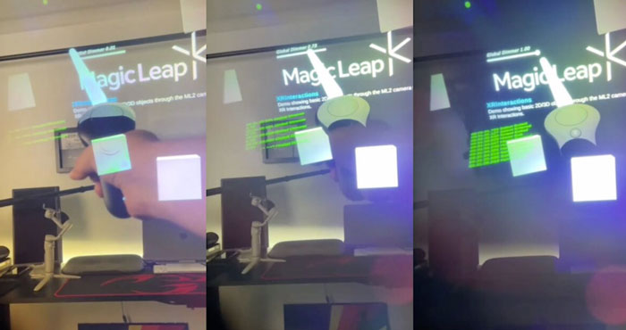 Magic Leap 2 动态调光效果演示