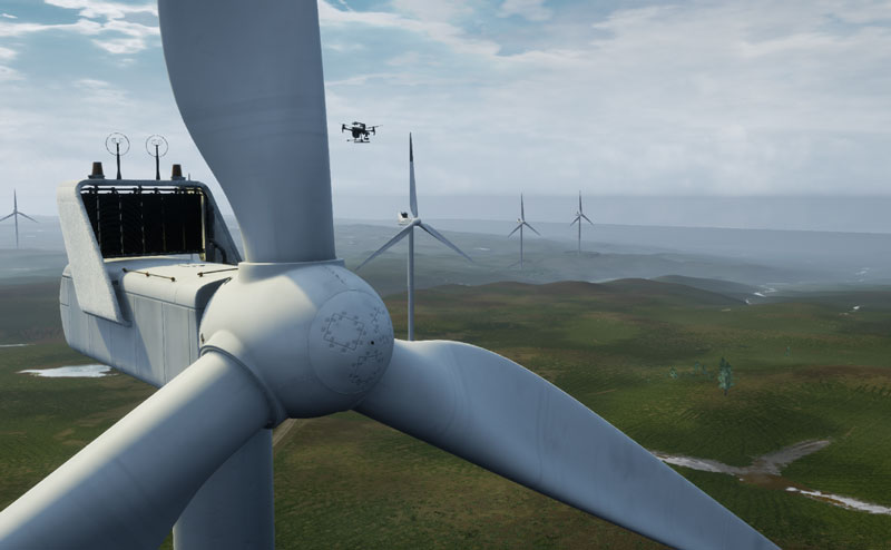微软发布无人机训练平台Project AirSim，允许在VR中训练追踪无人机巡航