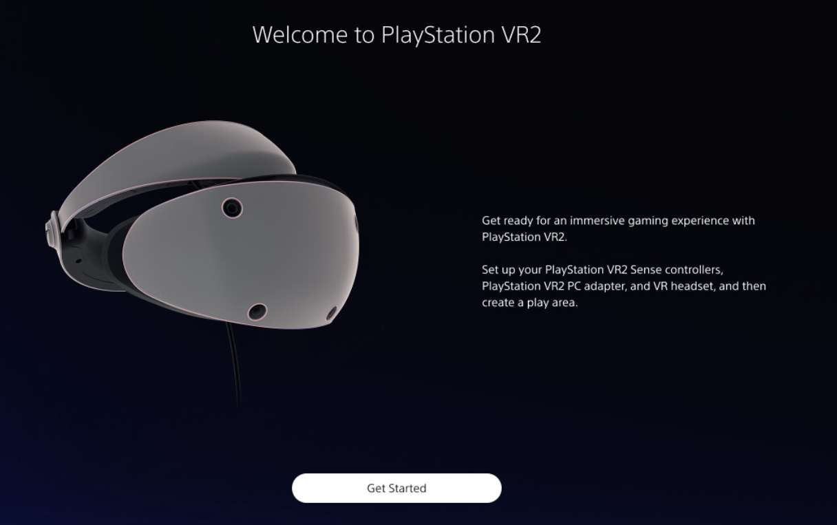 索尼PlayStation VR2 App亮相Steam，预计8月发行支持PC VR游戏