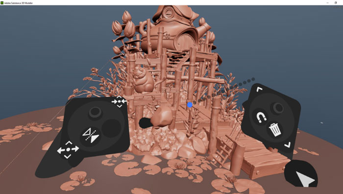 建模雕刻Substance 3D Modeler开始支持Quest Link平台