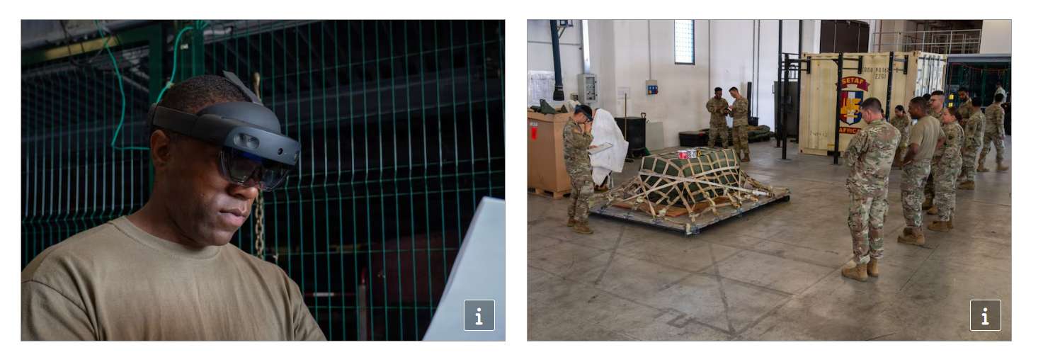 美国战争部分享：美军用HoloLens革新货物远程联合检查