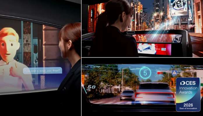 LG发布车载解决方案，用透明OLED将汽车前挡玻璃变为XR显示器