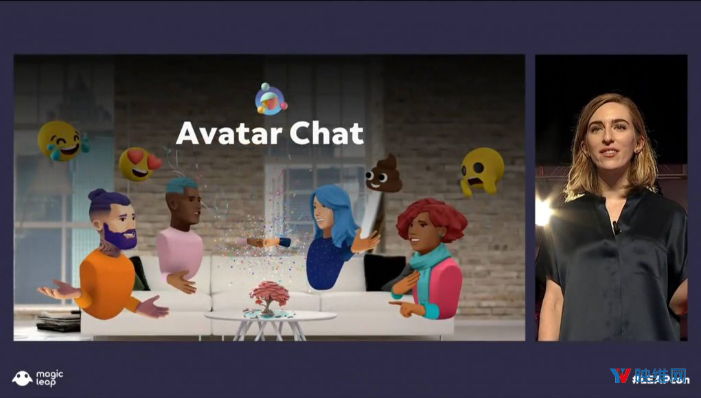 Magic Leap发布社交AR聊天应用Avatar Chat