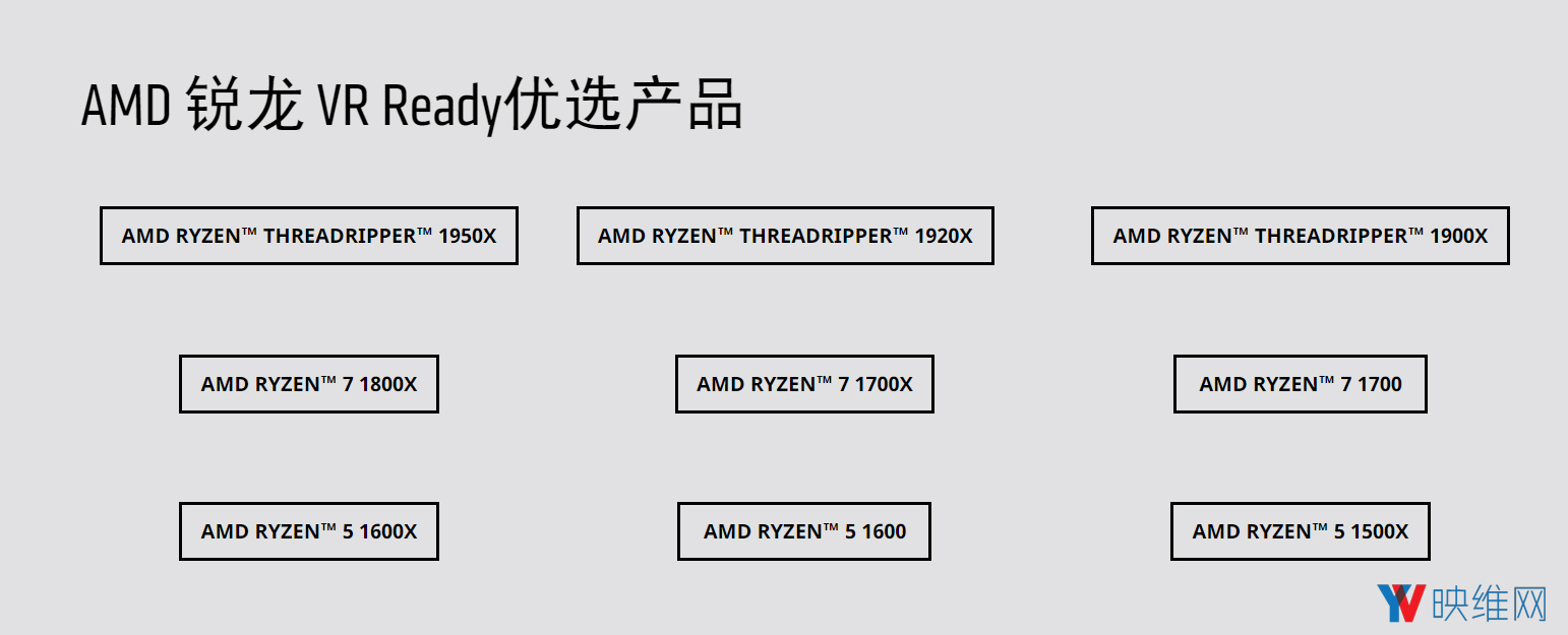 AMD VR规格CPU Ryzen一代产品迎来了全线降价