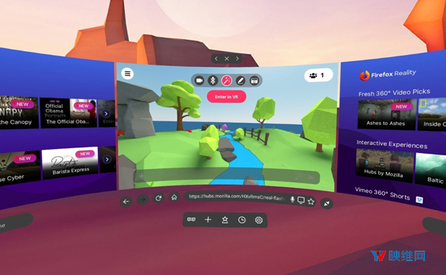 WebXR浏览器Firefox Reality 1.4正式推出