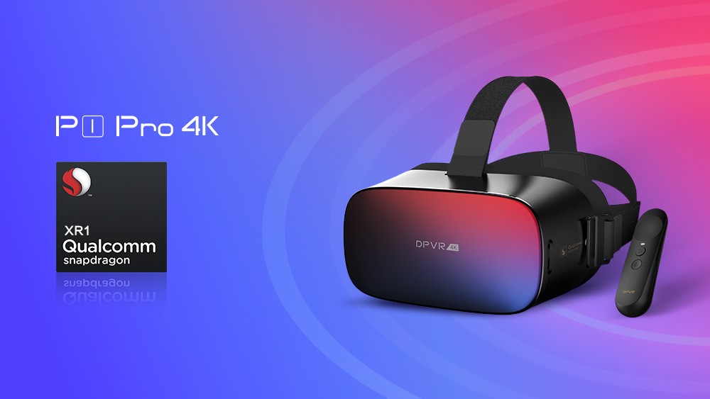 更清晰丨大朋VR发布 超高清 P1 Pro 4K VR一体机