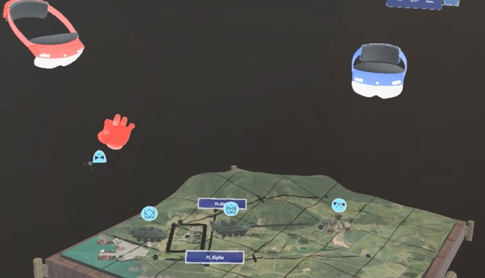 ForgeFX为美国国防研发基于HoloLens 2的AR桌面任务规划