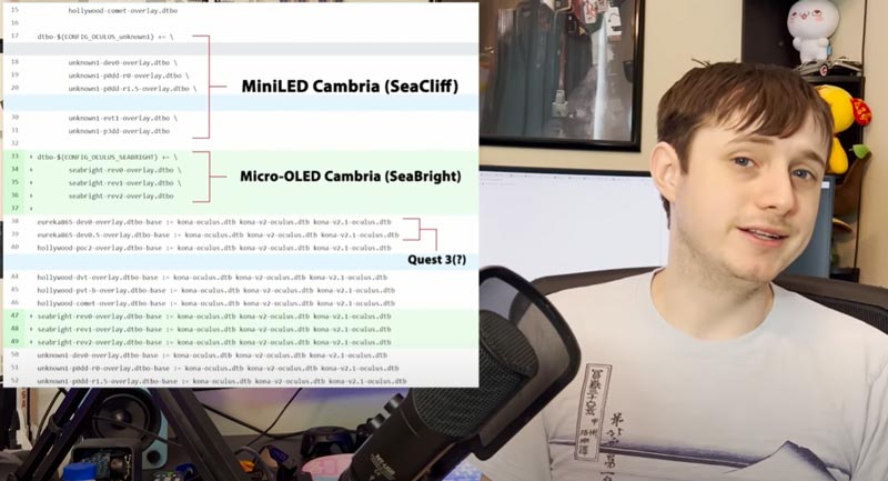 传Quest Cambria有两版本：mLED屏Plus版、uOLED屏Pro版