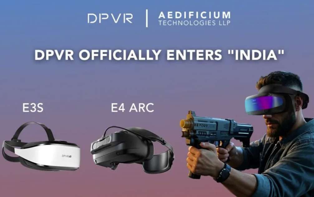 进军印度市场，大朋VR与Aedificium Technologies合作