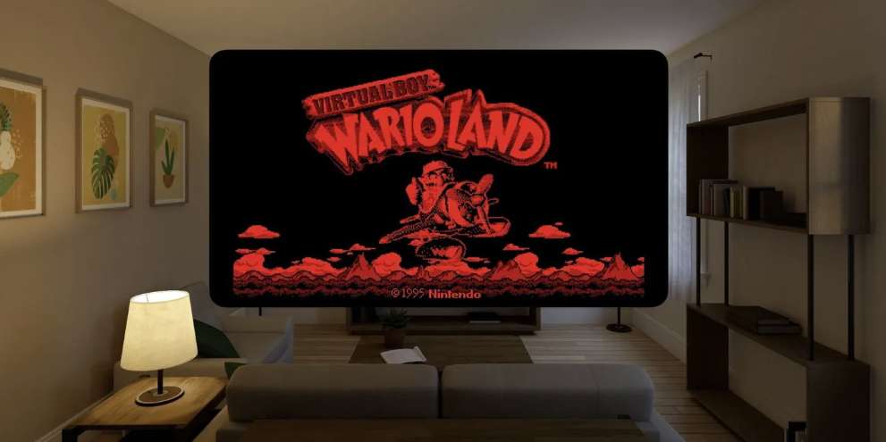 这个模拟器用Vision Pro复活了任天堂的VR头显Virtual Boy
