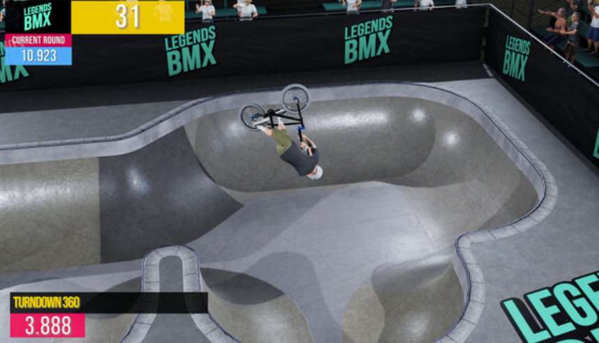 MR版自由式小轮车模拟器《Legends BMX》将于5月8日发行