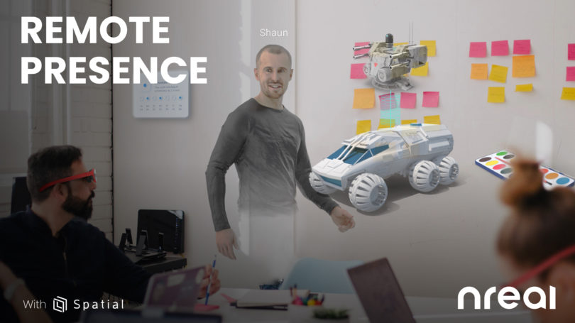 AR眼镜Nreal Light增加手部追踪功能