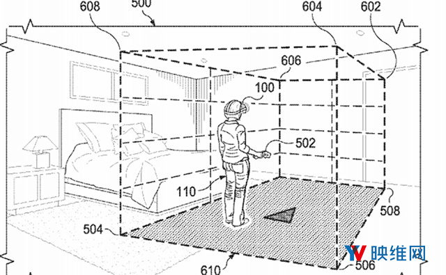 专利显示谷歌想优化“房间规模”VR体验的方式