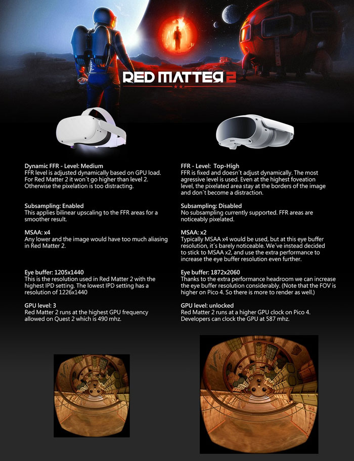 《Red Matter 2》将登陆PICO 4，开发商大赞PICO 4性能，带来更加美轮美奂视觉盛宴