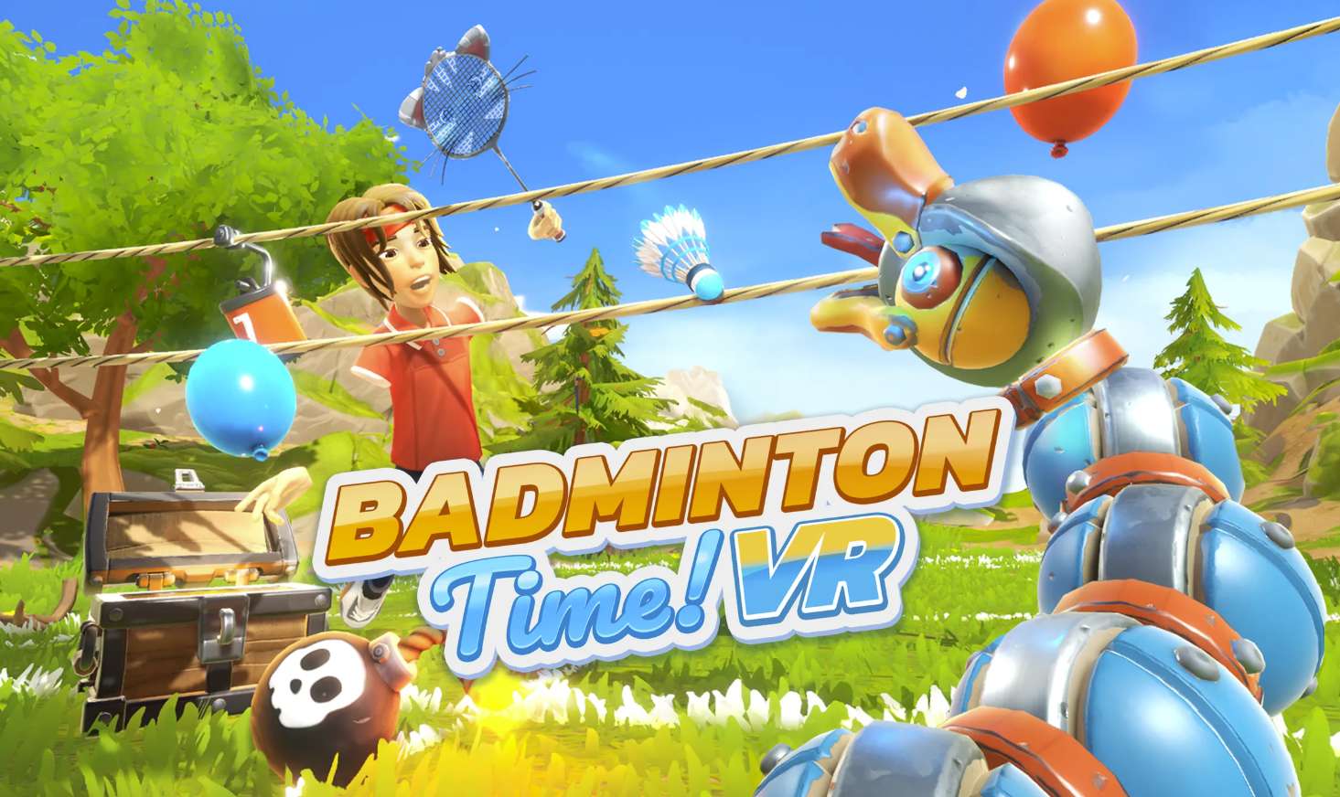 VR网球游戏《Badminton Time VR》6月17日登陆PSVR 2平台