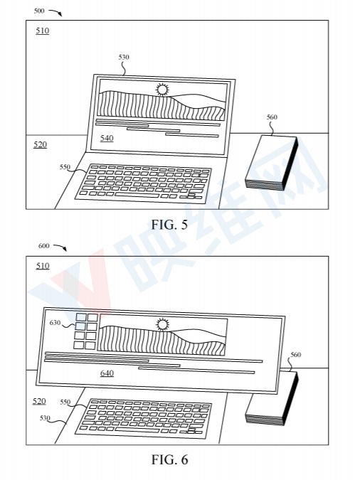 苹果新AR专利可以在虚拟空间扩展Mac电脑显示屏