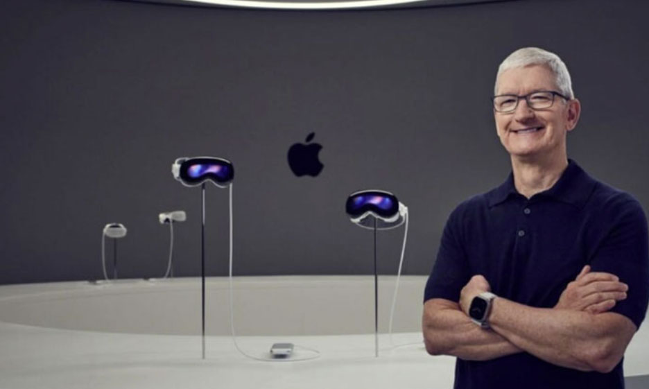 库克：继Mac、iPhone之后，Vision Pro将开启空间计算时代