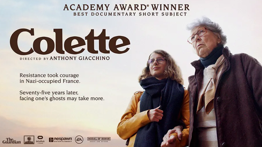 基于VR游戏《荣誉勋章》拍摄，《Colette》荣获奥斯卡最佳记录短片