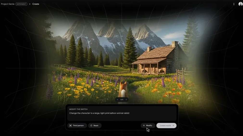 谷歌Project Genie打造实时可探索虚拟世界，预示VR未来图景