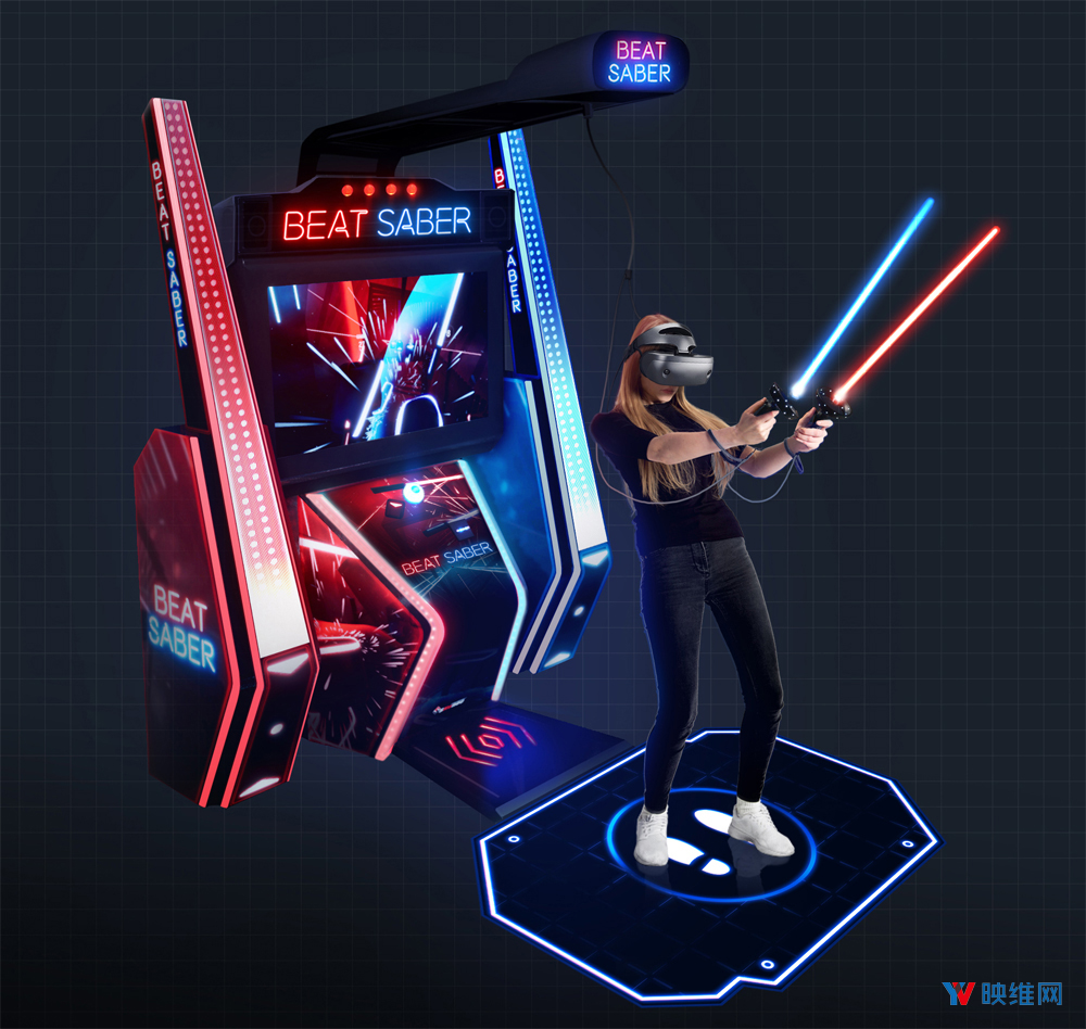 与SKonec合作，《Beat Saber》推出商场游戏机，首发中韩两国