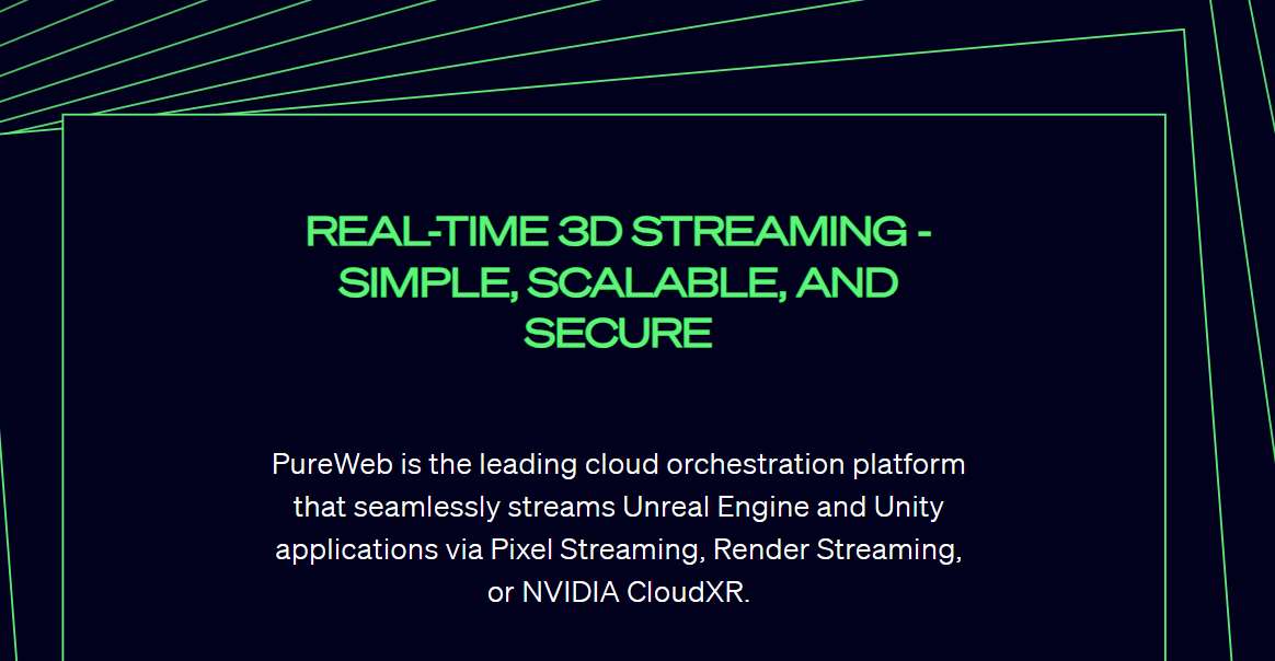 PureWeb推出基于英伟达CloudXR的VR串流解决方案PureWeb Extended Reality